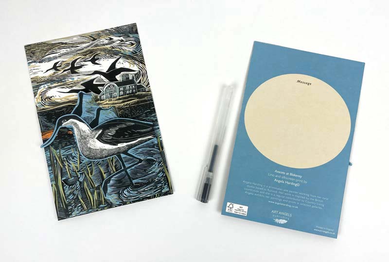 Avocet Fold Out Card