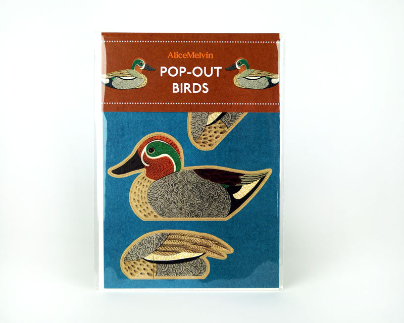 Pop-out Teal Card